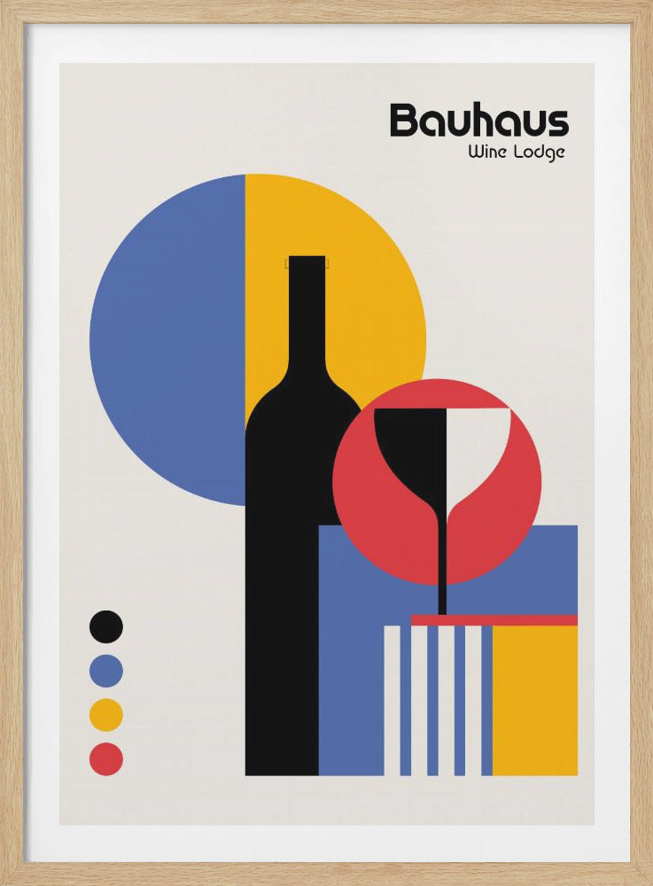 Bauhaus Wine Lodge - Poster / Art Print