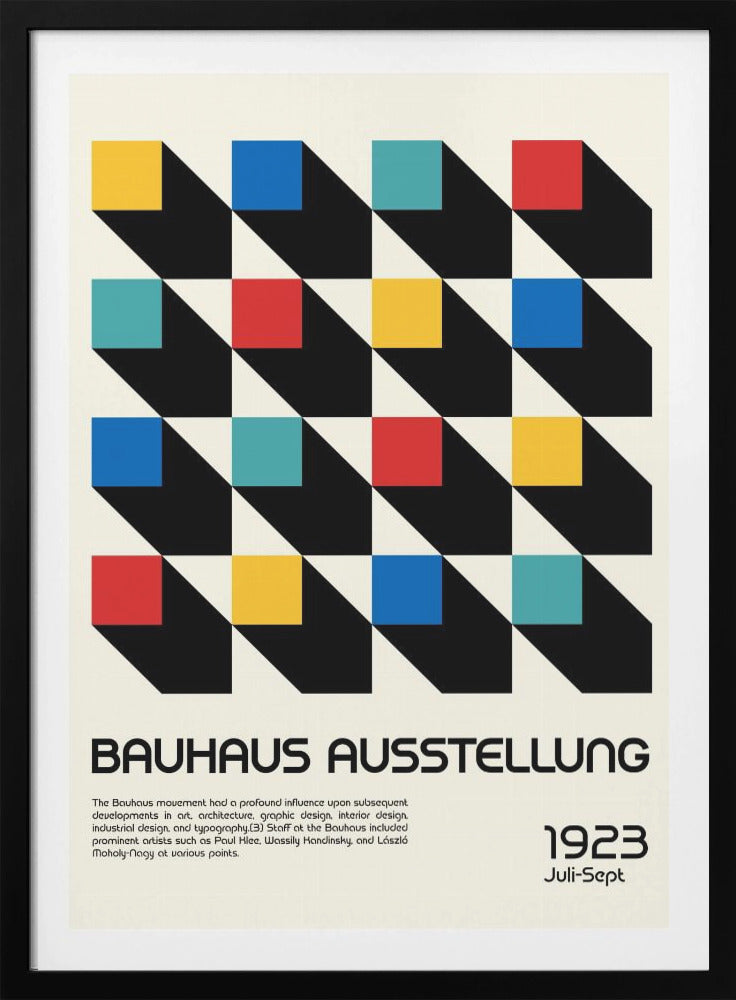 Bauhaus Ausstellung - Poster / Art Print