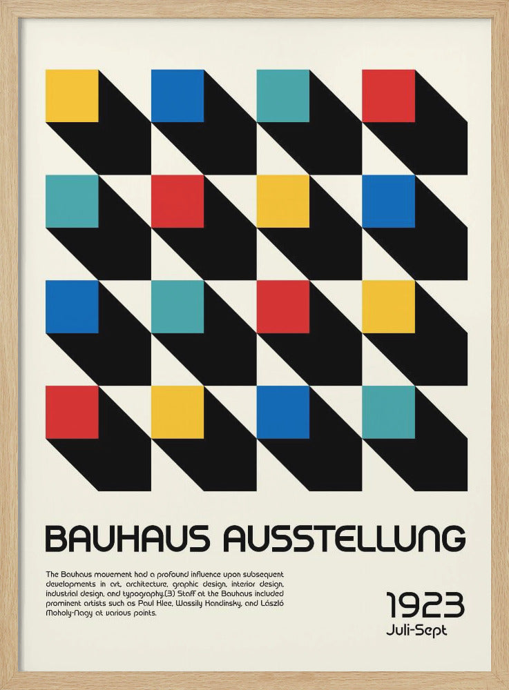 Bauhaus Ausstellung - Poster / Art Print