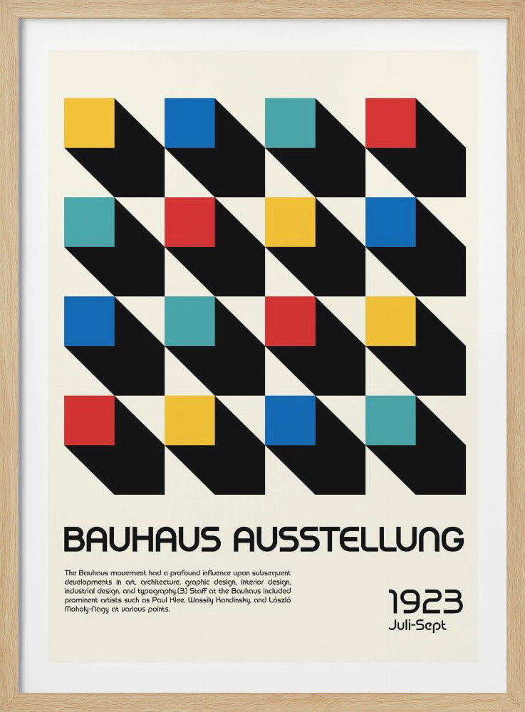 Bauhaus Ausstellung - Poster / Art Print