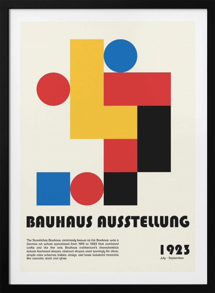Bauhaus Ausstellung - Poster / Art Print