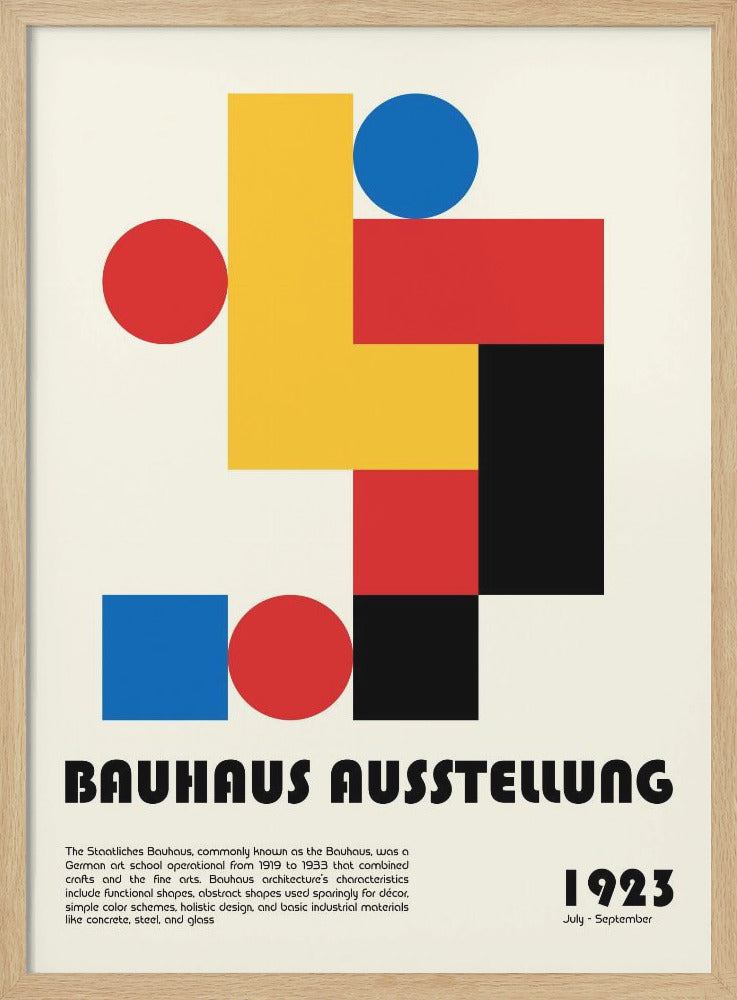 Bauhaus Ausstellung - Poster / Art Print