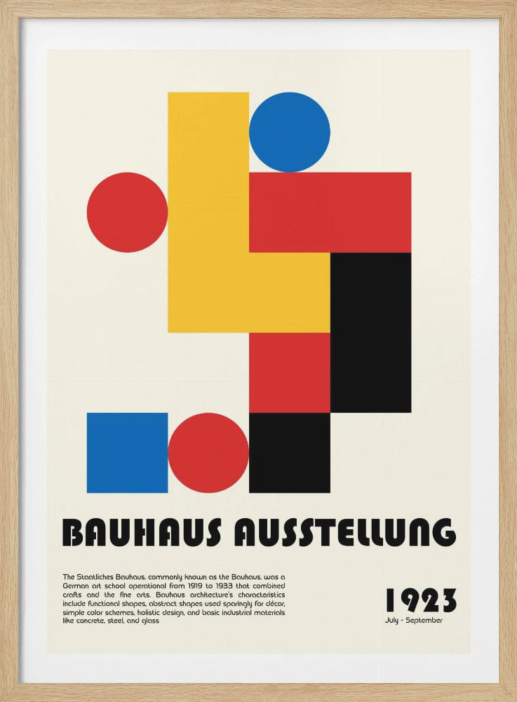 Bauhaus Ausstellung - Poster / Art Print