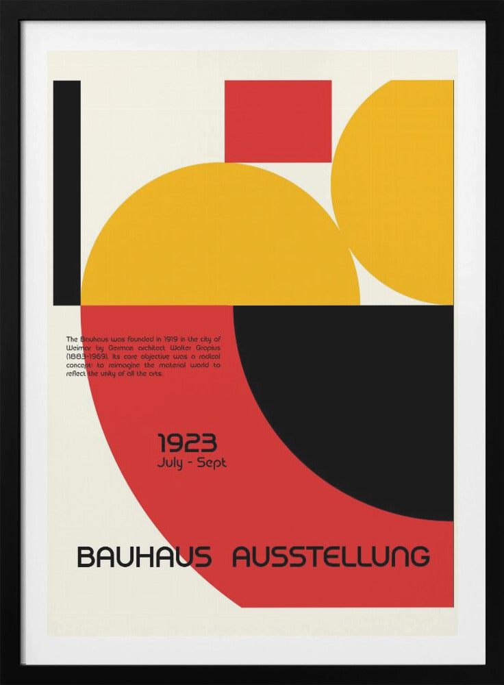 Bauhaus Ausstellung - Poster / Art Print