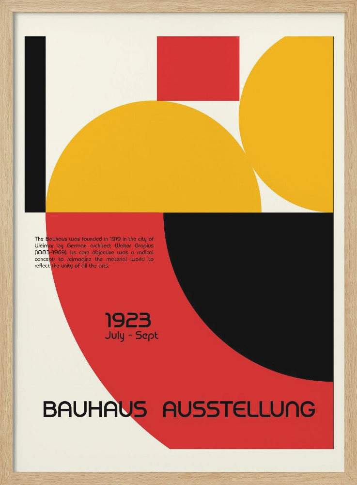 Bauhaus Ausstellung - Poster / Art Print