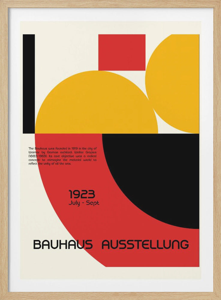 Bauhaus Ausstellung - Poster / Art Print