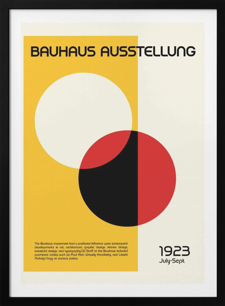 Bauhaus Ausstellung - Poster / Art Print