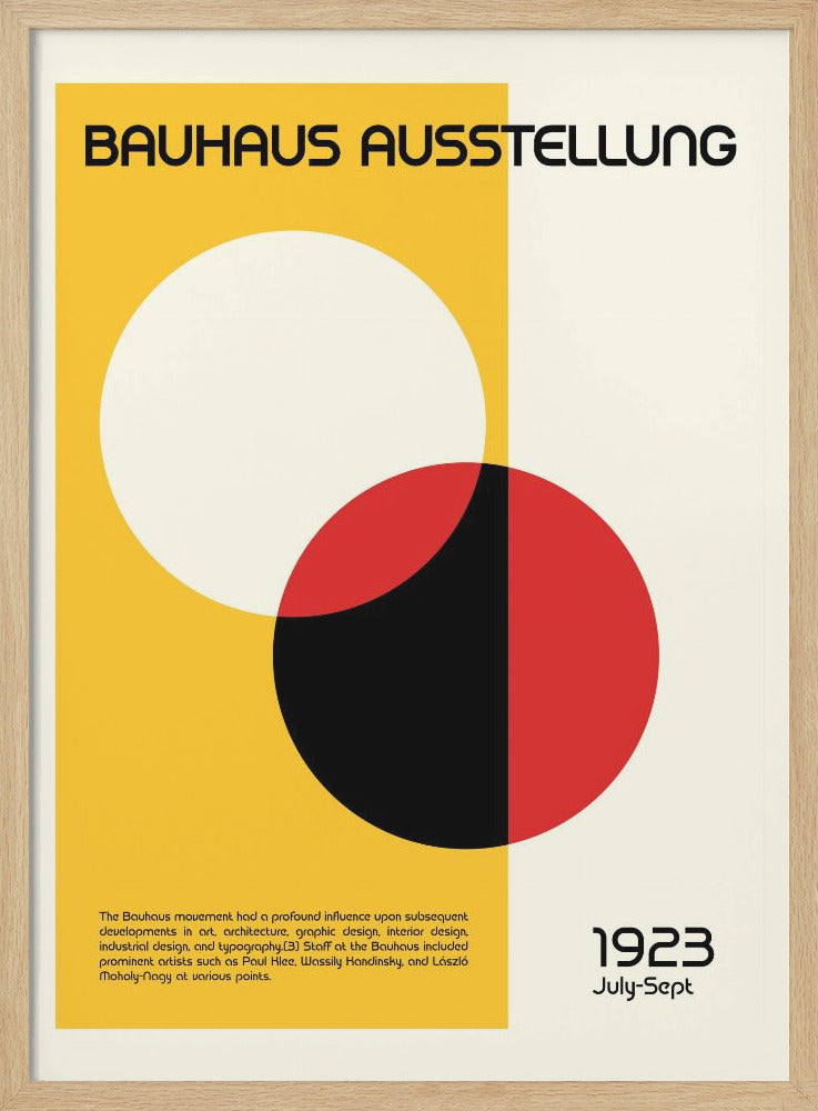 Bauhaus Ausstellung - Poster / Art Print