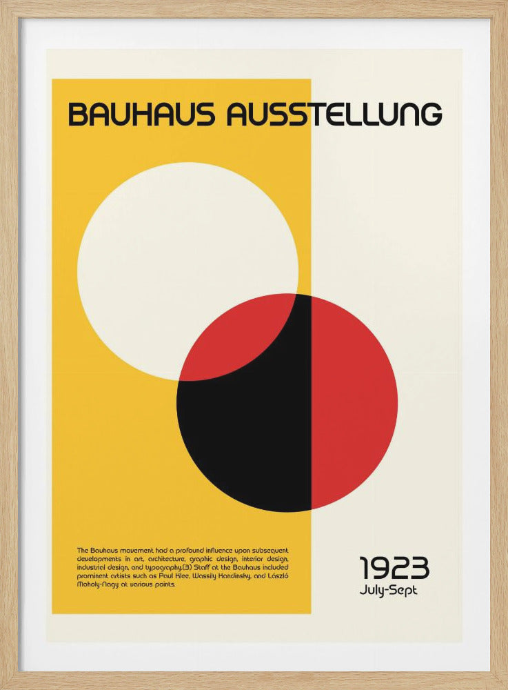 Bauhaus Ausstellung - Poster / Art Print