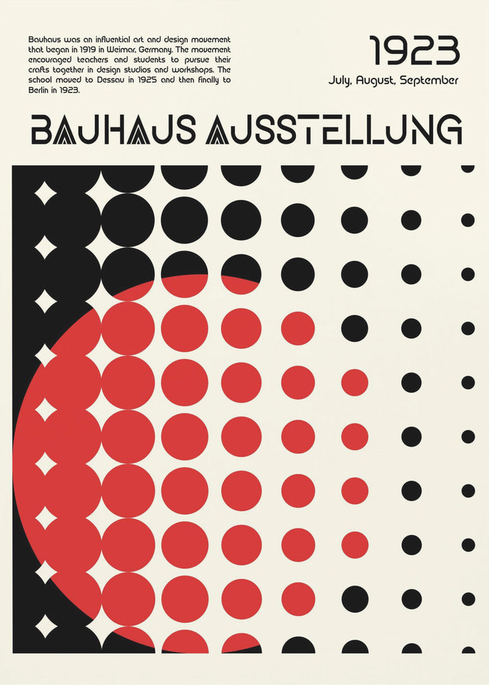Bauhaus Ausstellung - Poster / Art Print