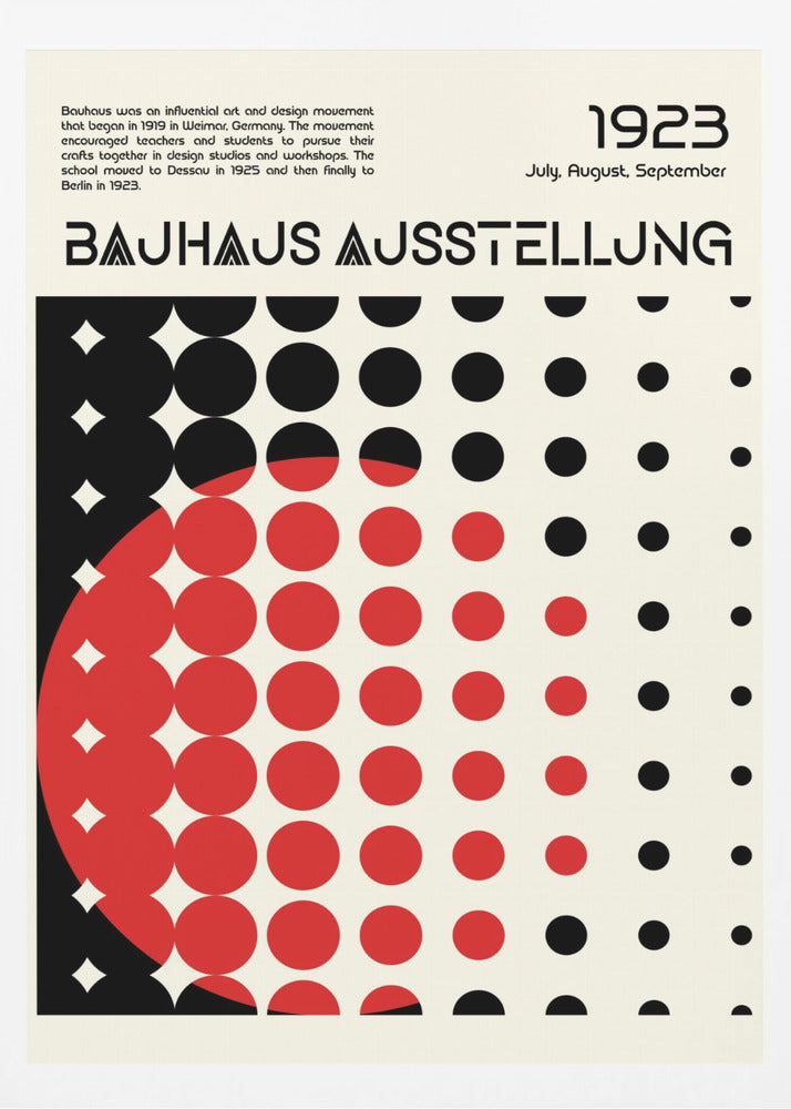 Bauhaus Ausstellung - Poster / Art Print
