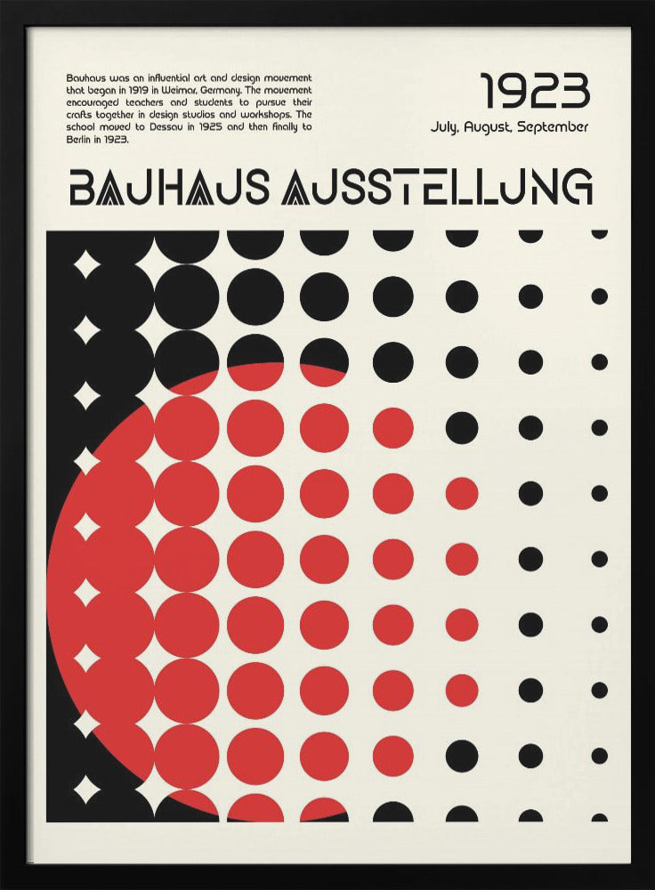 Bauhaus Ausstellung - Poster / Art Print