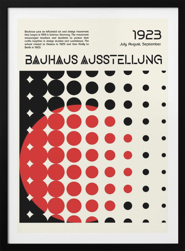 Bauhaus Ausstellung - Poster / Art Print