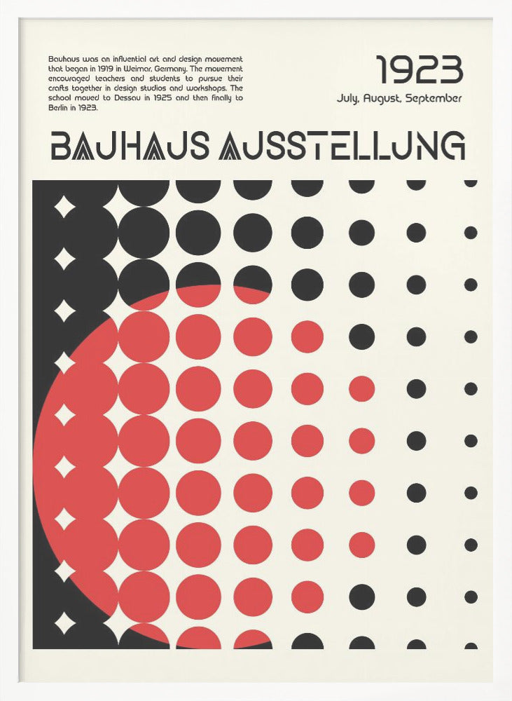 Bauhaus Ausstellung - Poster / Art Print