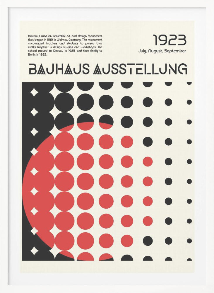 Bauhaus Ausstellung - Poster / Art Print