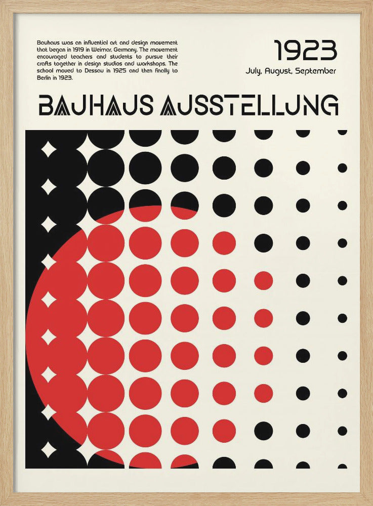 Bauhaus Ausstellung - Poster / Art Print