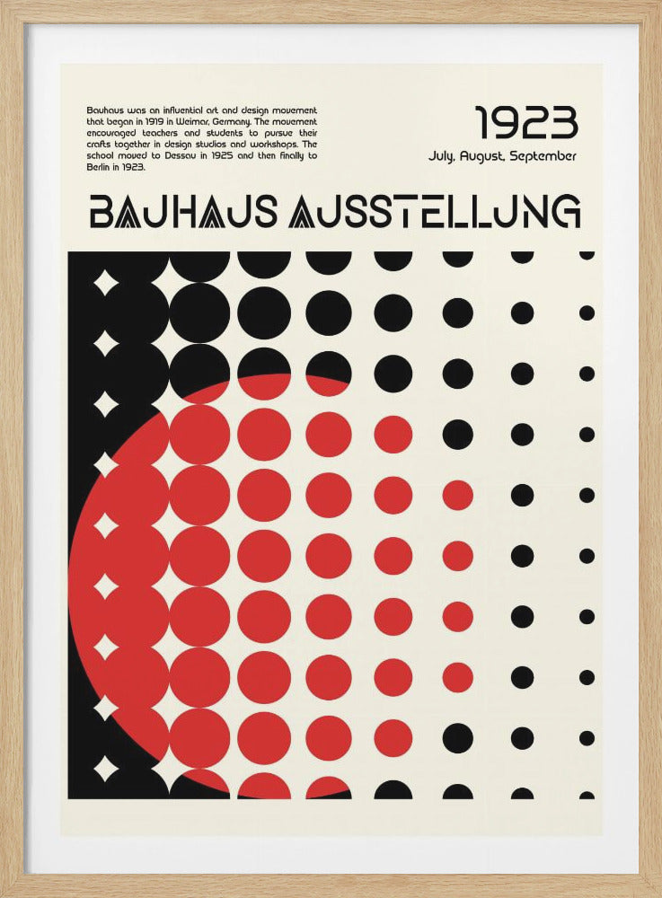 Bauhaus Ausstellung - Poster / Art Print