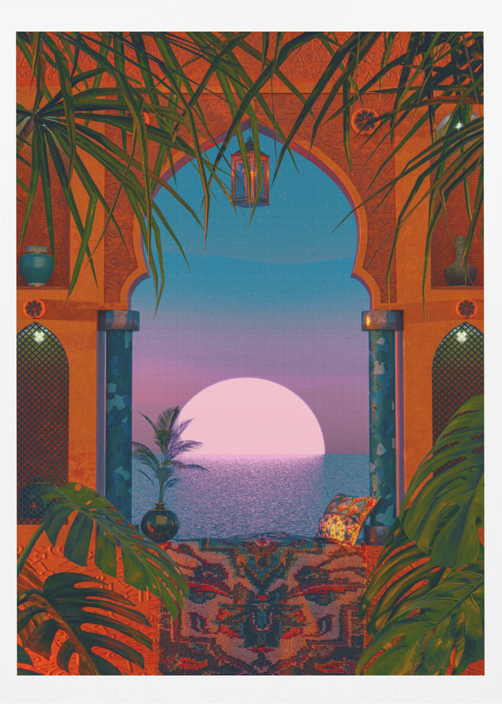 TROPICAL PORTAL - Poster / Art Print