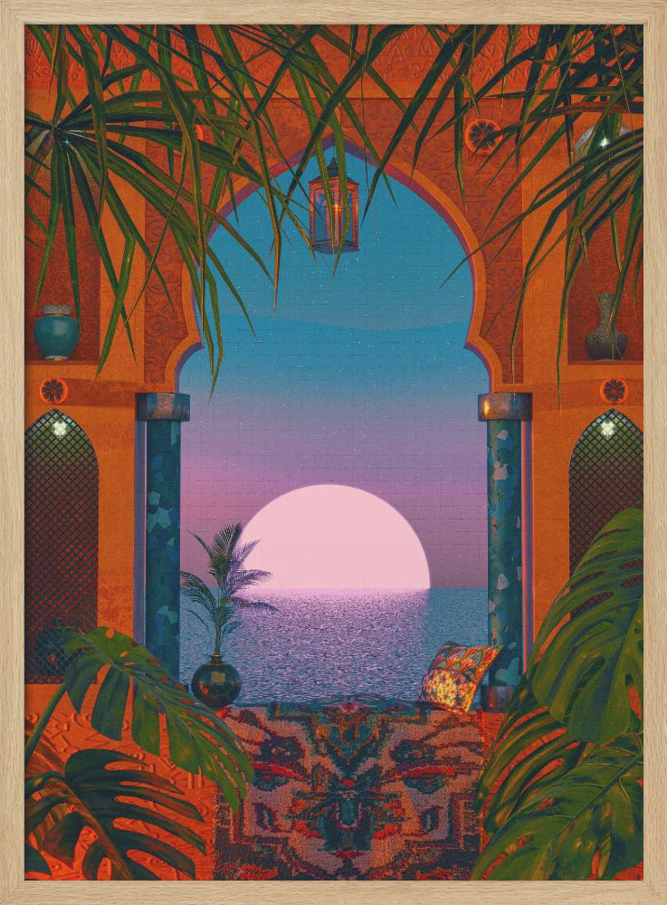 TROPICAL PORTAL - Poster / Art Print