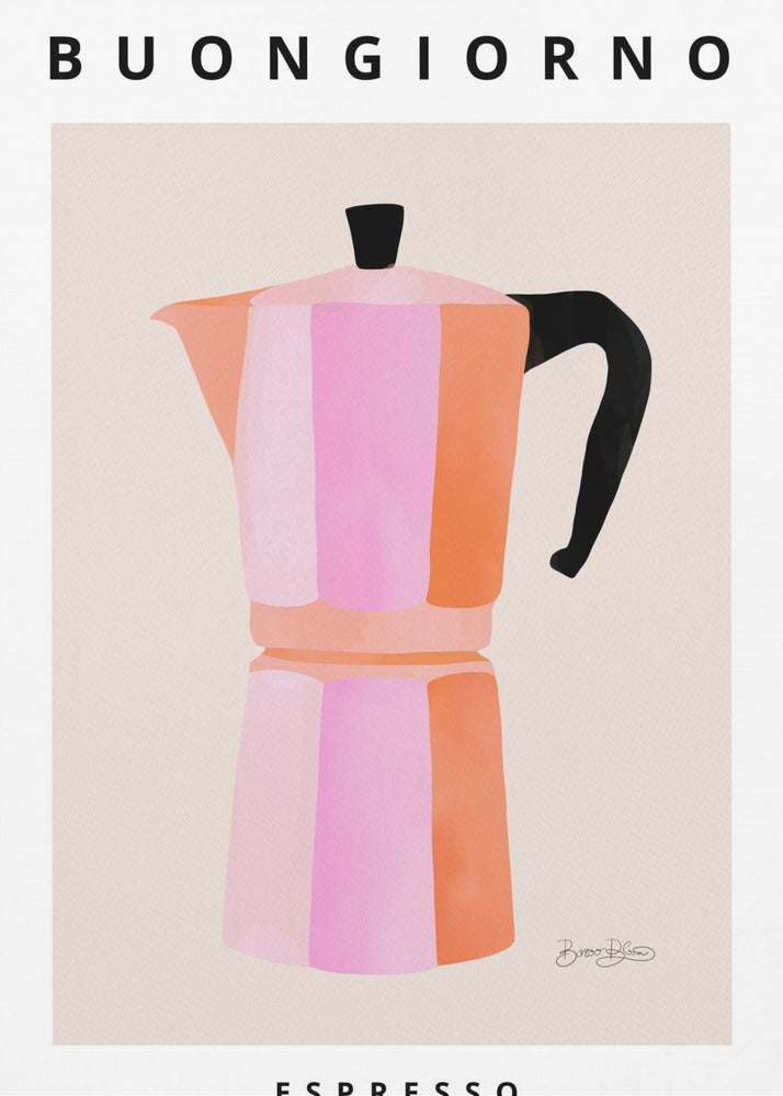 Buongiorno Espresso - Poster / Art Print