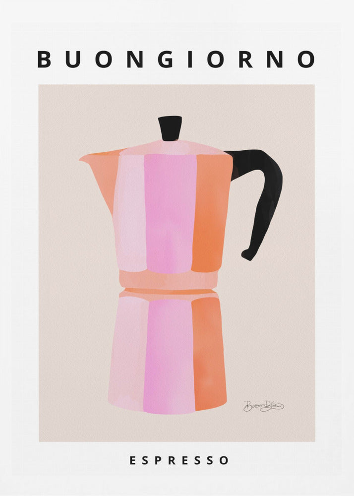 Buongiorno Espresso - Poster / Art Print