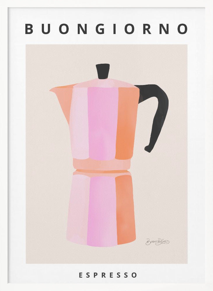 Buongiorno Espresso - Poster / Art Print