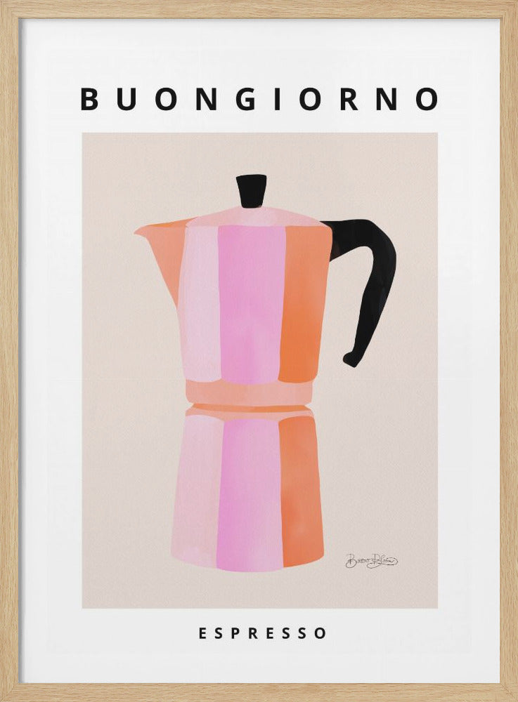Buongiorno Espresso - Poster / Art Print