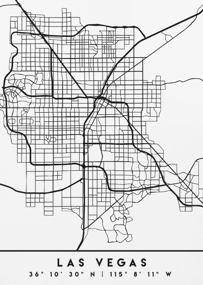 Black Maps 38 - Poster / Art Print