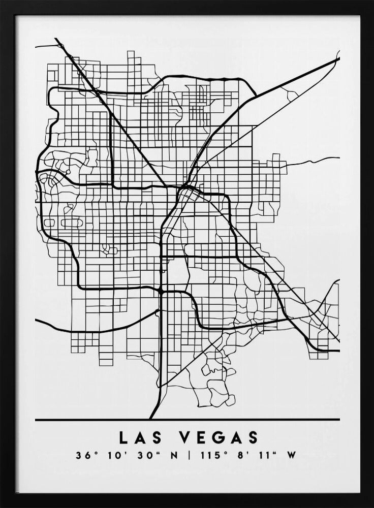 Black Maps 38 - Poster / Art Print
