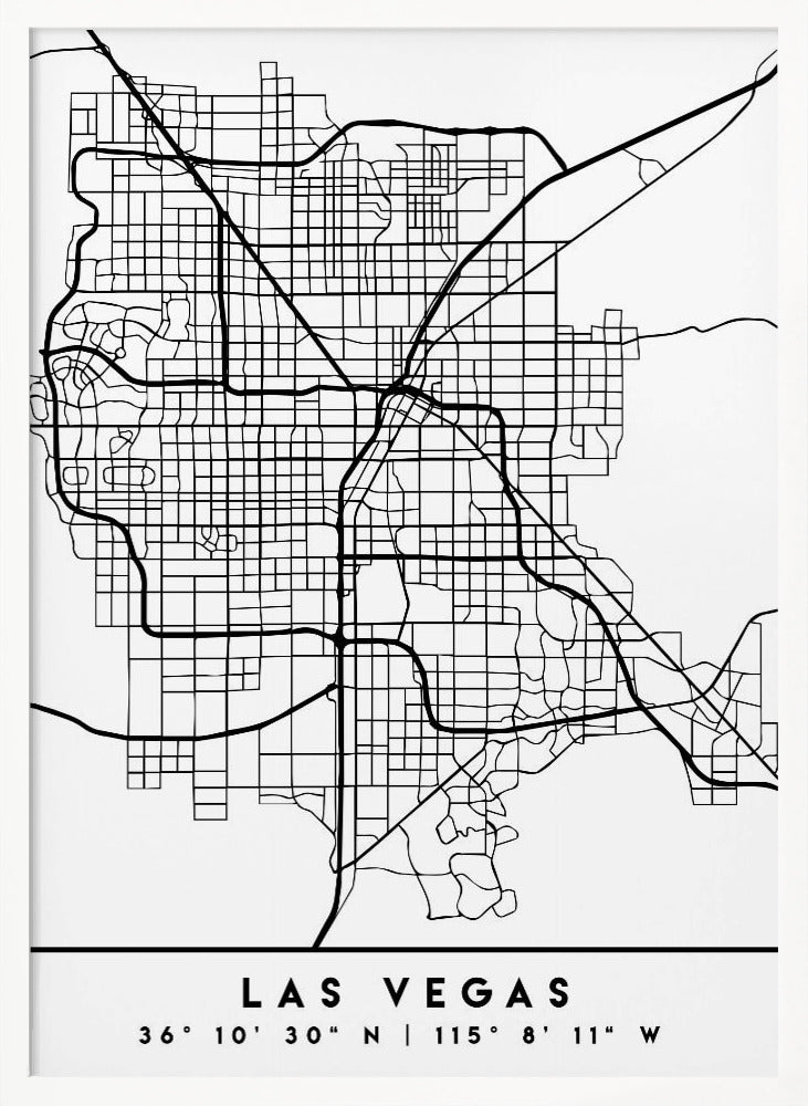 Black Maps 38 - Poster / Art Print