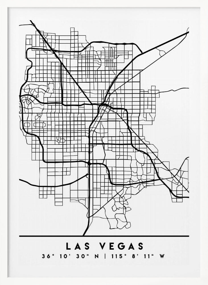 Black Maps 38 - Poster / Art Print