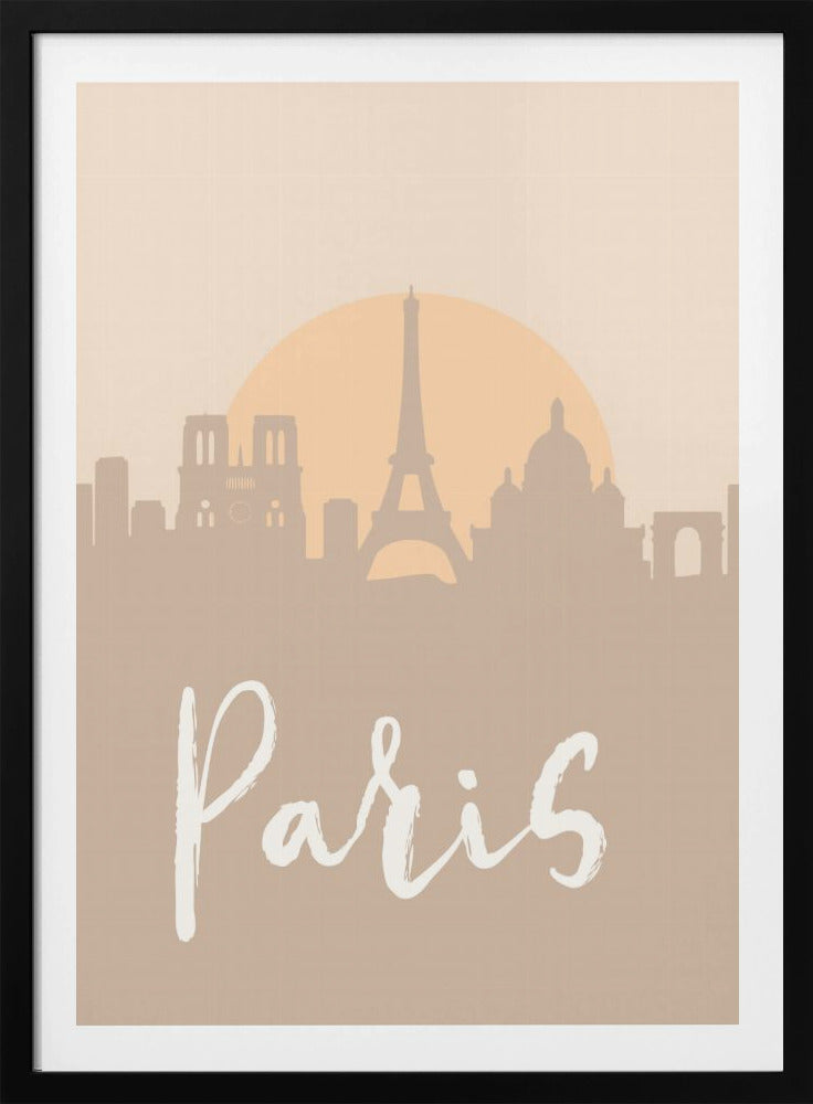 Skyline Earth Tone 2 64 - Poster / Art Print