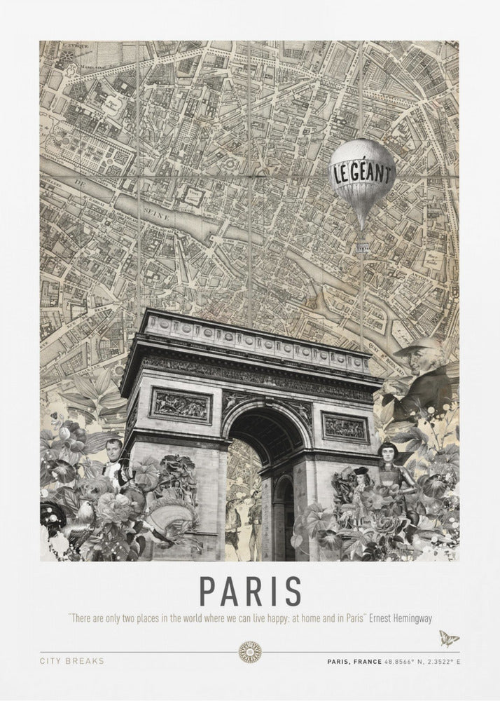 Paris (City Breaks) - Poster / Art Print