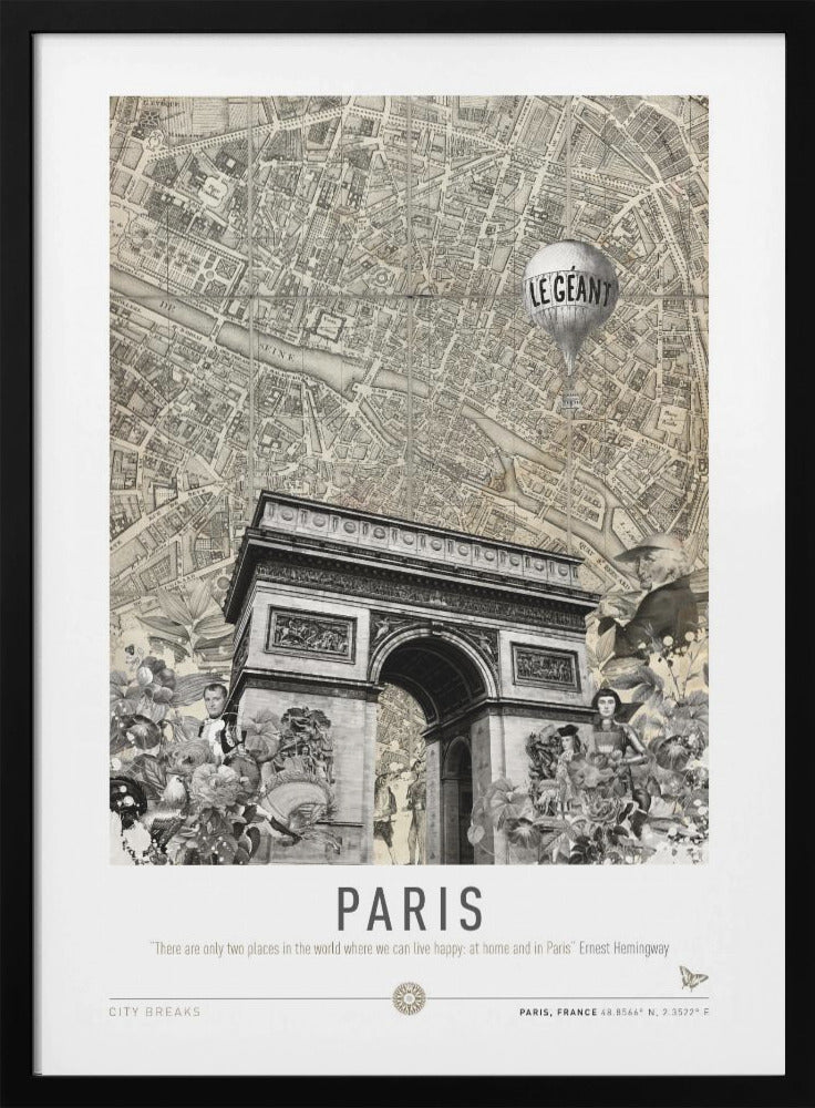 Paris (City Breaks) - Poster / Art Print