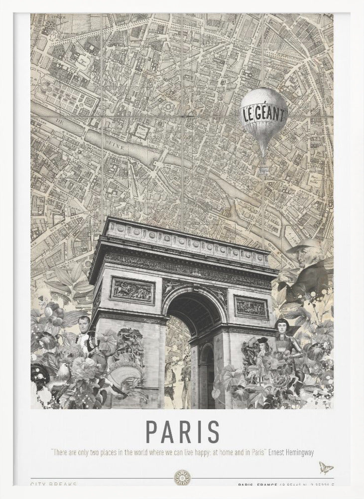 Paris (City Breaks) - Poster / Art Print