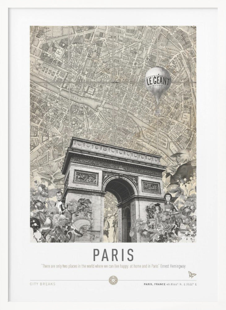 Paris (City Breaks) - Poster / Art Print
