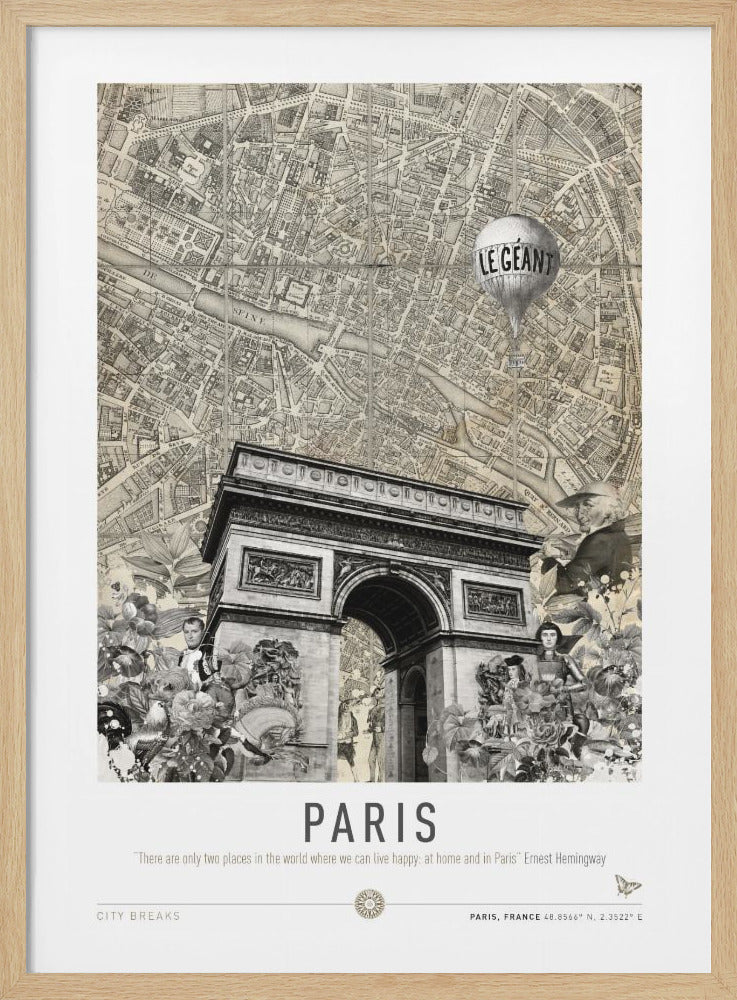 Paris (City Breaks) - Poster / Art Print