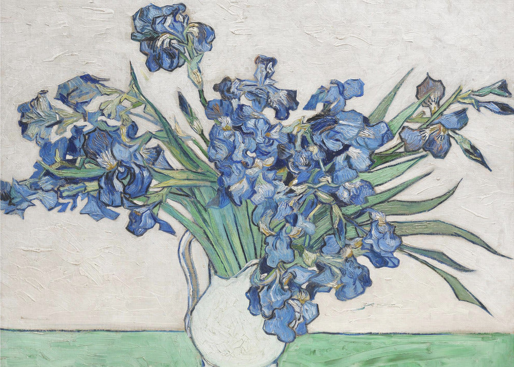 Vincent Van Gogh's Irises (1890). - Poster / Art Print