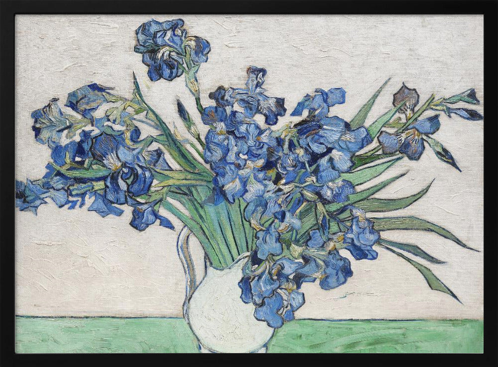 Vincent Van Gogh's Irises (1890). - Poster / Art Print