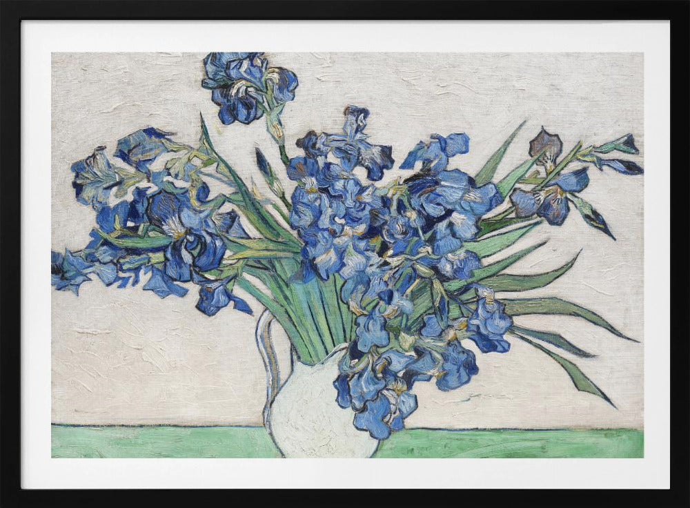 Vincent Van Gogh's Irises (1890). - Poster / Art Print