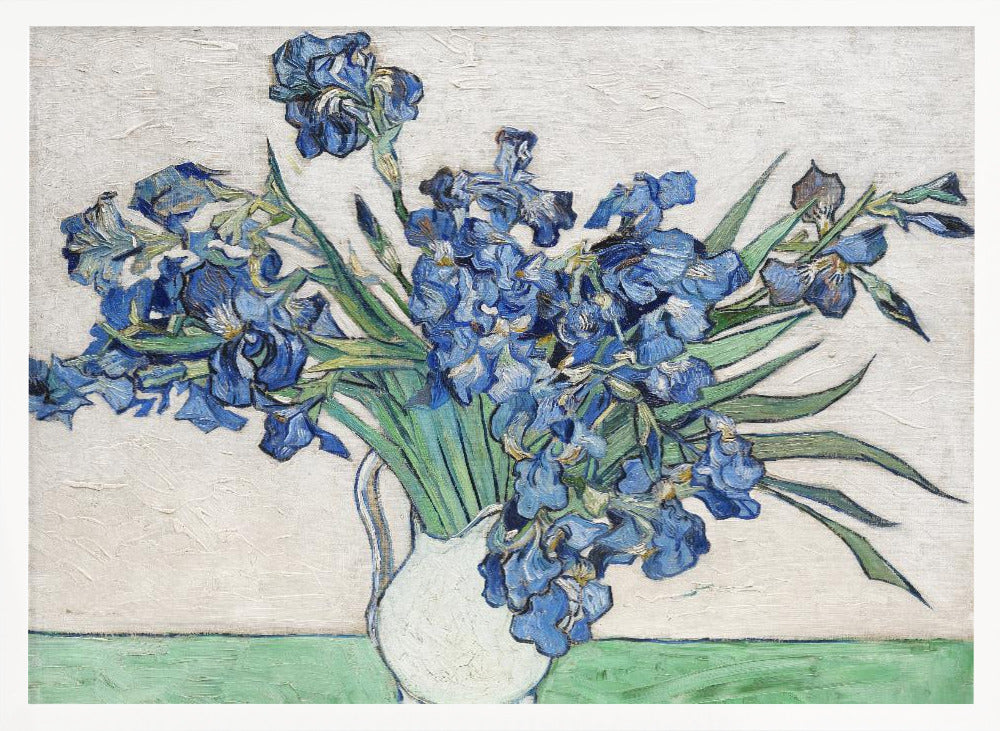 Vincent Van Gogh's Irises (1890). - Poster / Art Print
