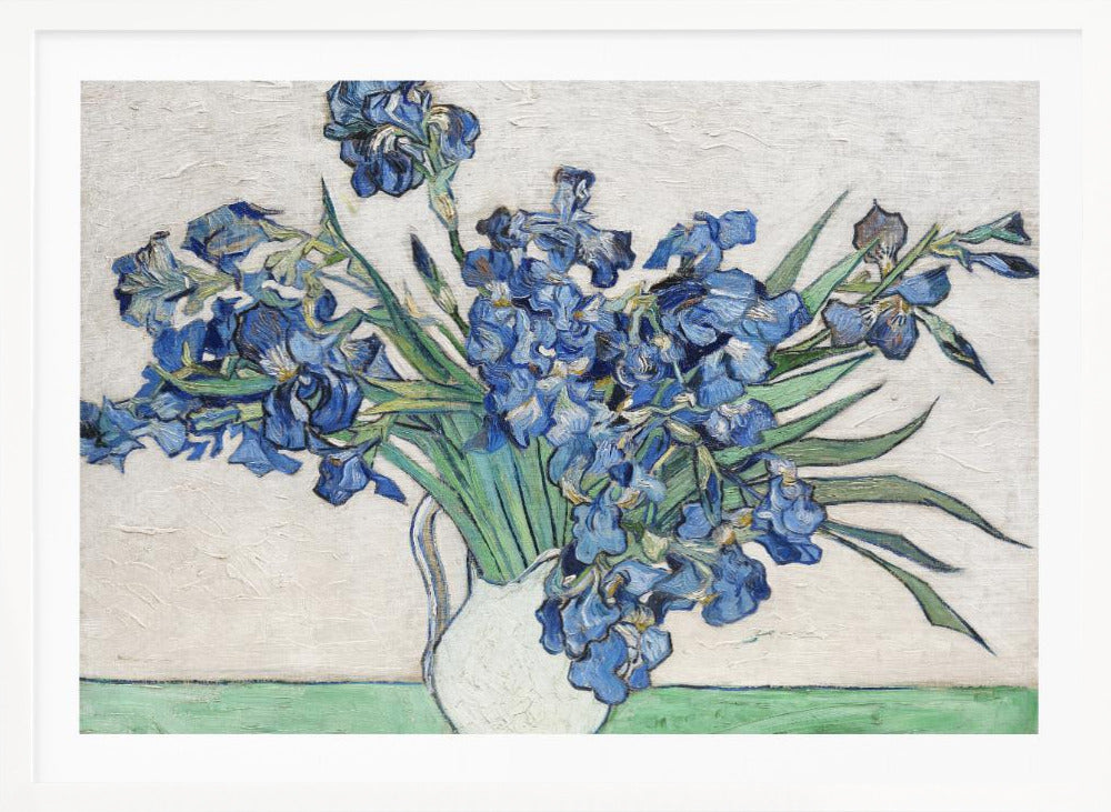 Vincent Van Gogh's Irises (1890). - Poster / Art Print