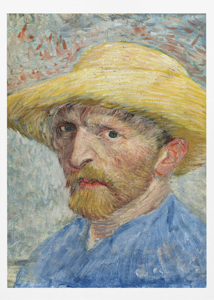 Vincent Van Gogh's Self Portrait (1887) - Poster / Art Print