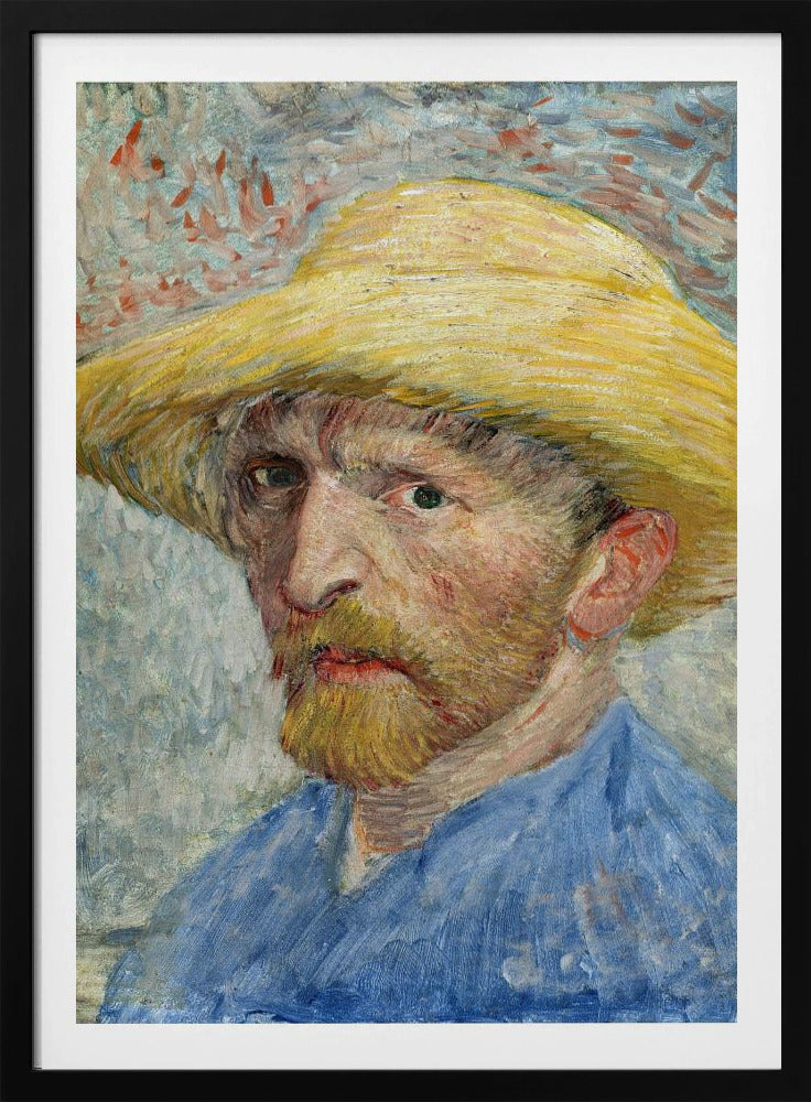 Vincent Van Gogh's Self Portrait (1887) - Poster / Art Print
