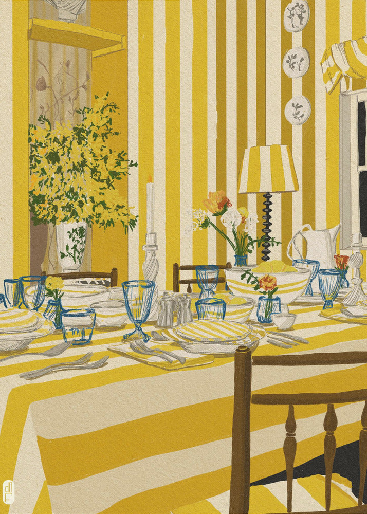 Week 30 Room Portrait - Poster / Art Print