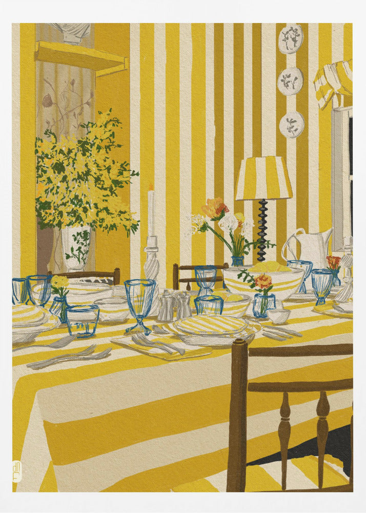 Week 30 Room Portrait - Poster / Art Print