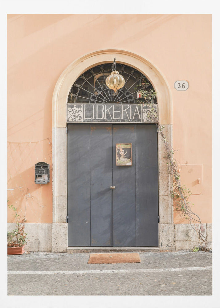 The Libreria Door - Poster / Art Print