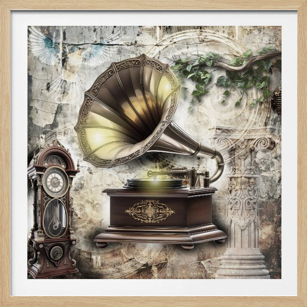 Gramophone Art 1 - Poster / Art Print