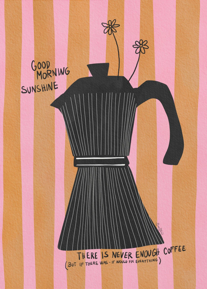 Mocca Coffee Sunshine - Poster / Art Print