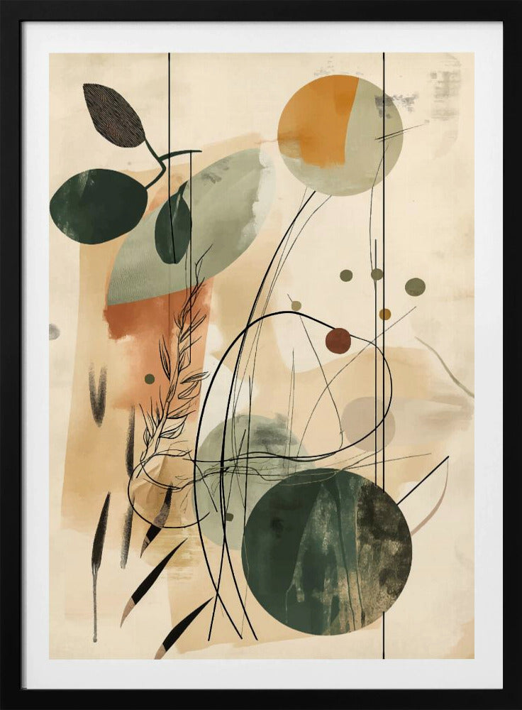Abstract Beige No 2 - Poster / Art Print